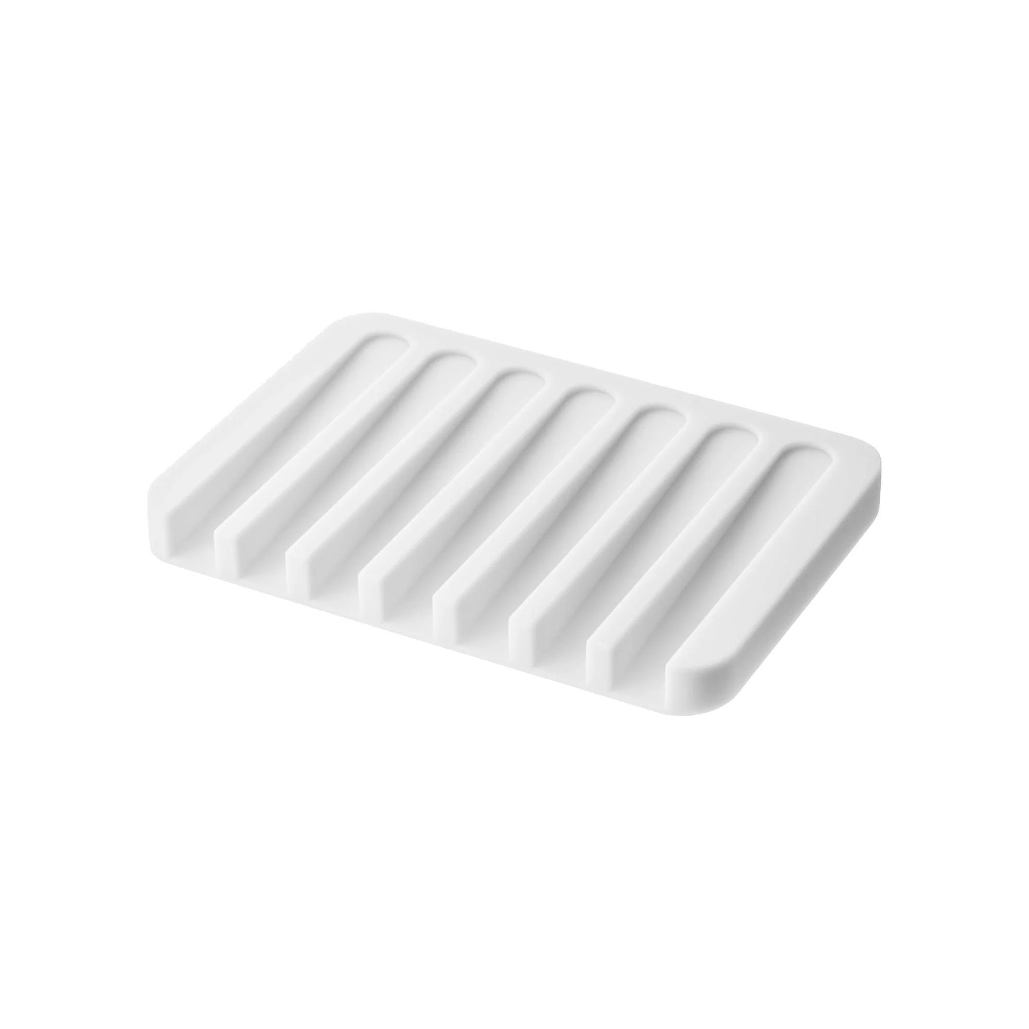Self-Draining Soap Tray - Silicone - Image 3