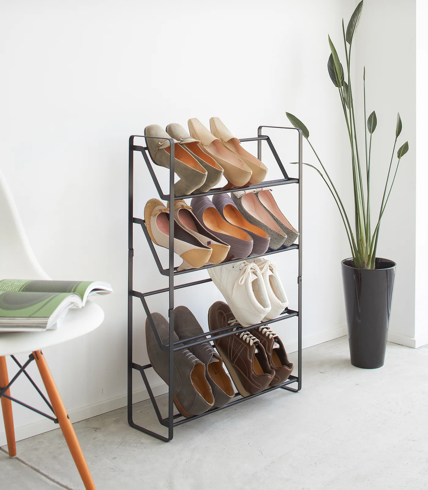Slim Shoe Rack (31" H) - Steel - Image 3