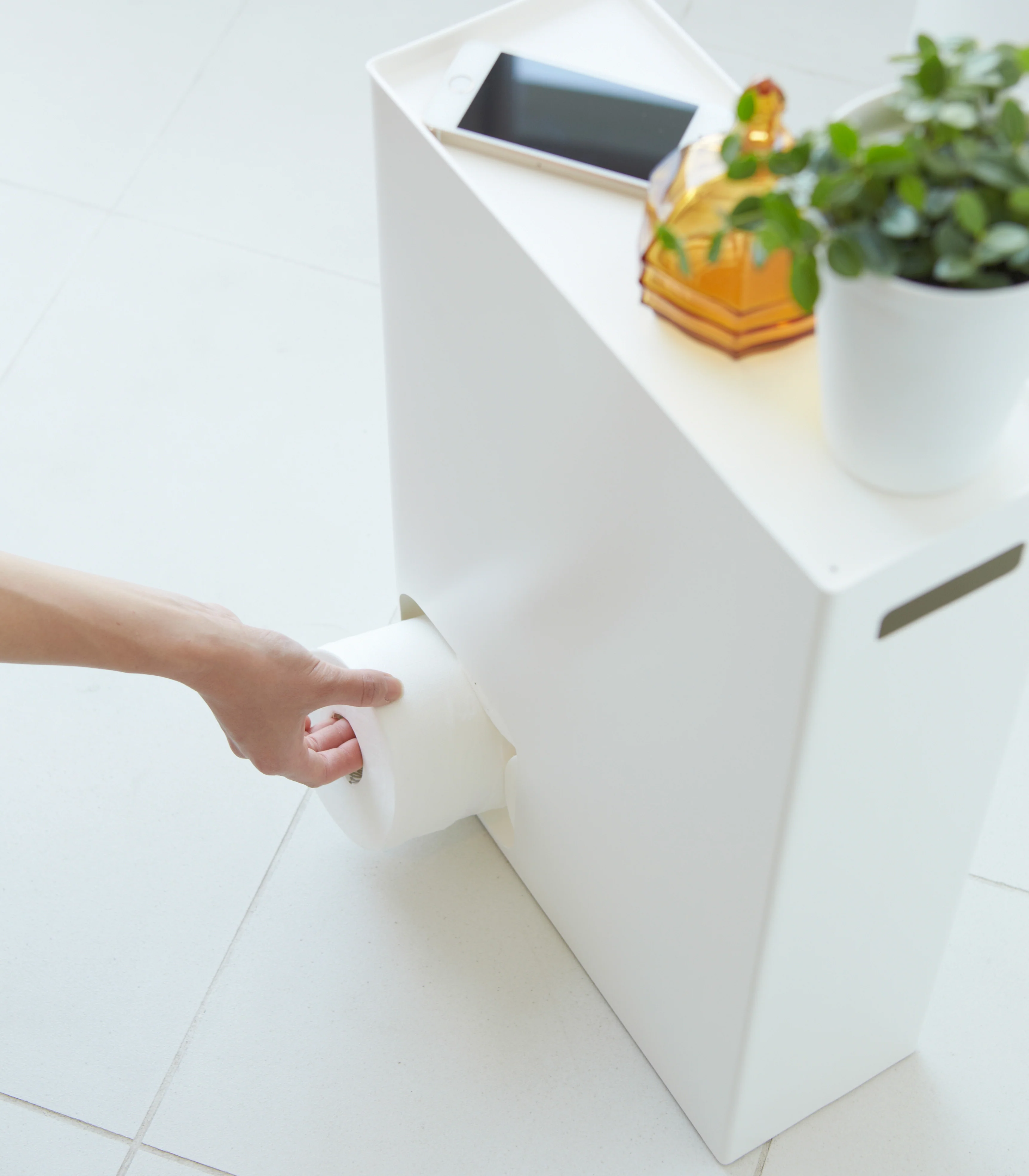 Toilet Paper Stocker - Steel - Image 3