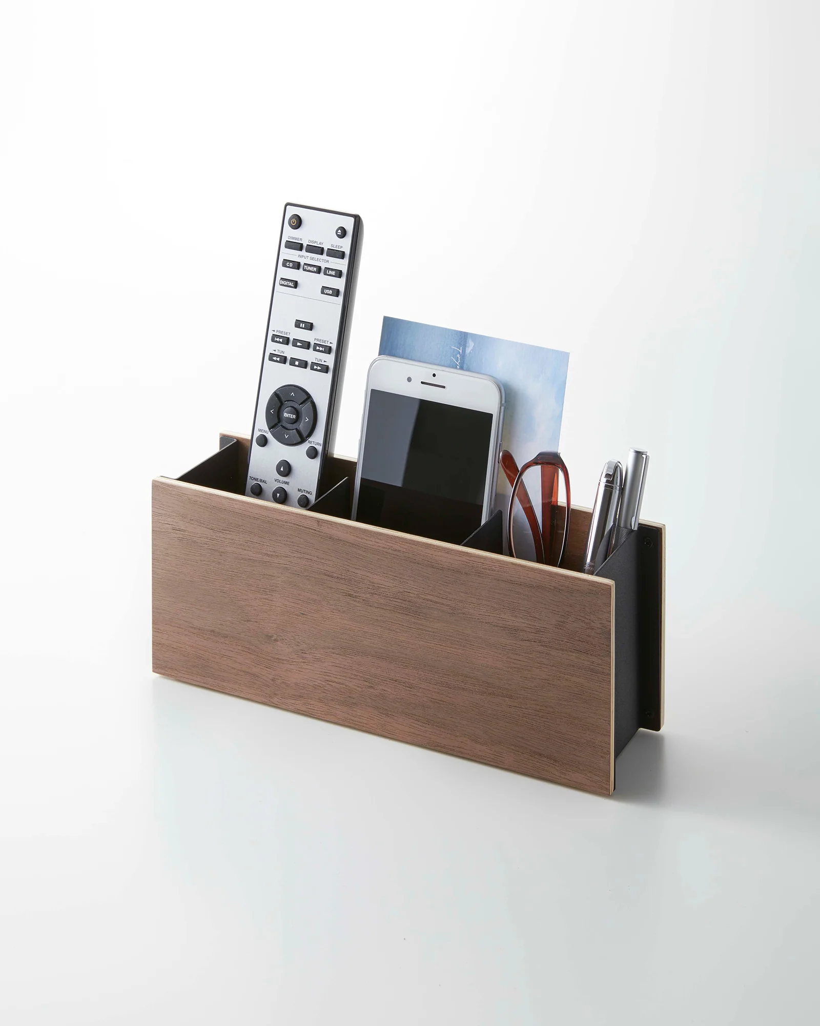 Desk Organizer - Small - Steel + Wood - Image 5