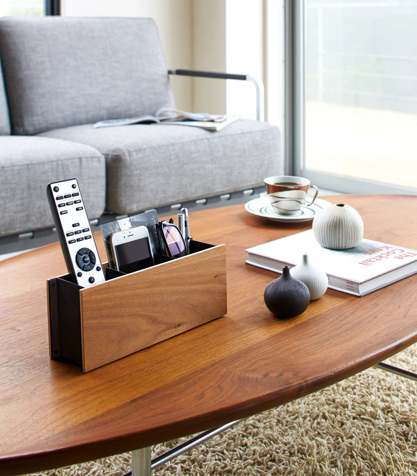 Desk Organizer - Small - Steel + Wood - Image 6