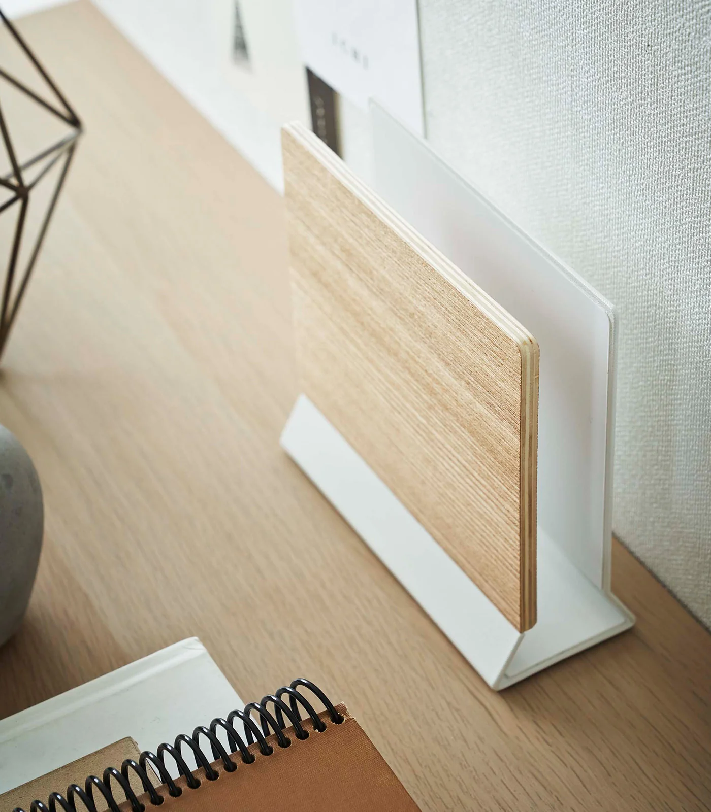 Slim Laptop Stand - Steel + Wood - Image 7