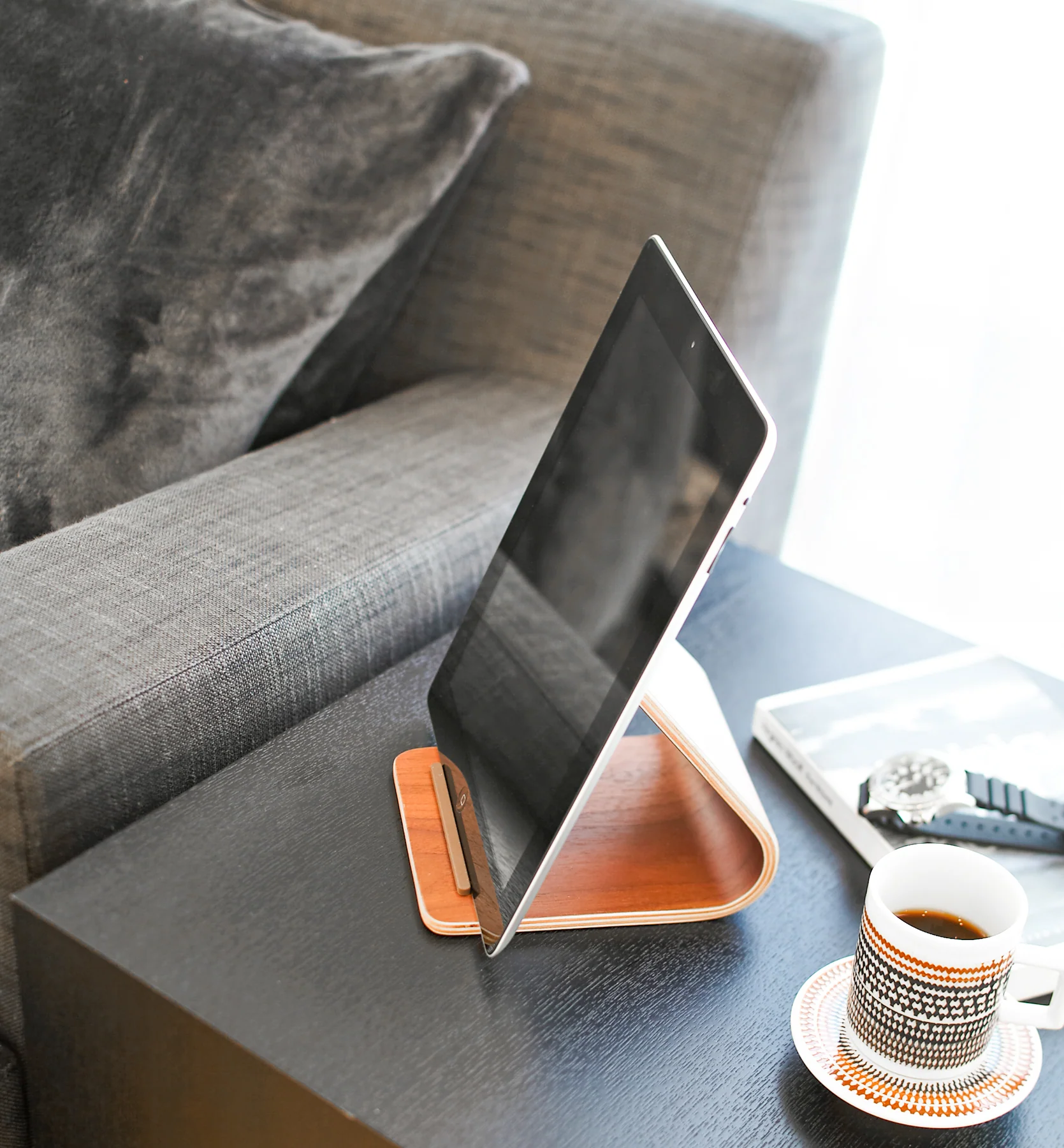 Tablet Stand - Wood - Image 7
