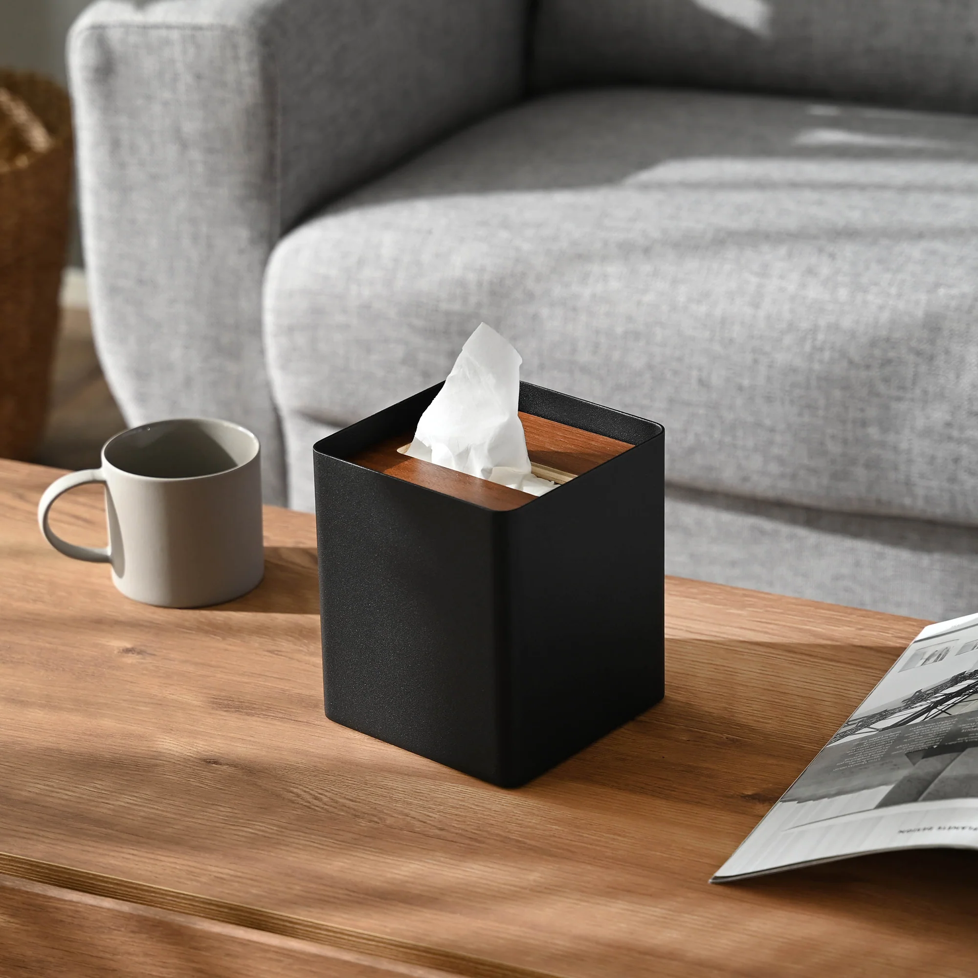 Tissue Box Cover - Square - Steel - Image 17