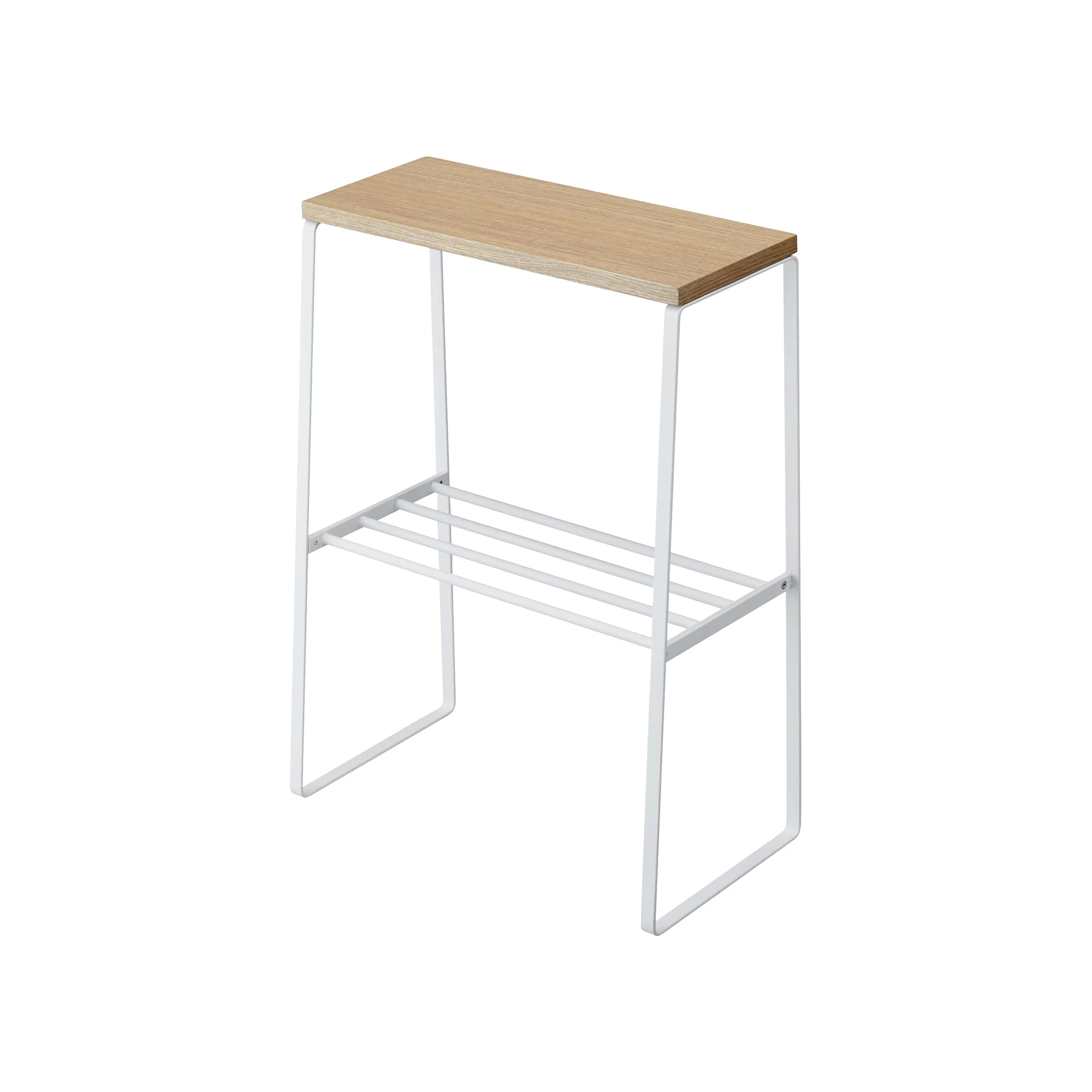 End Table (22" H)  - Steel + Wood - Image 6