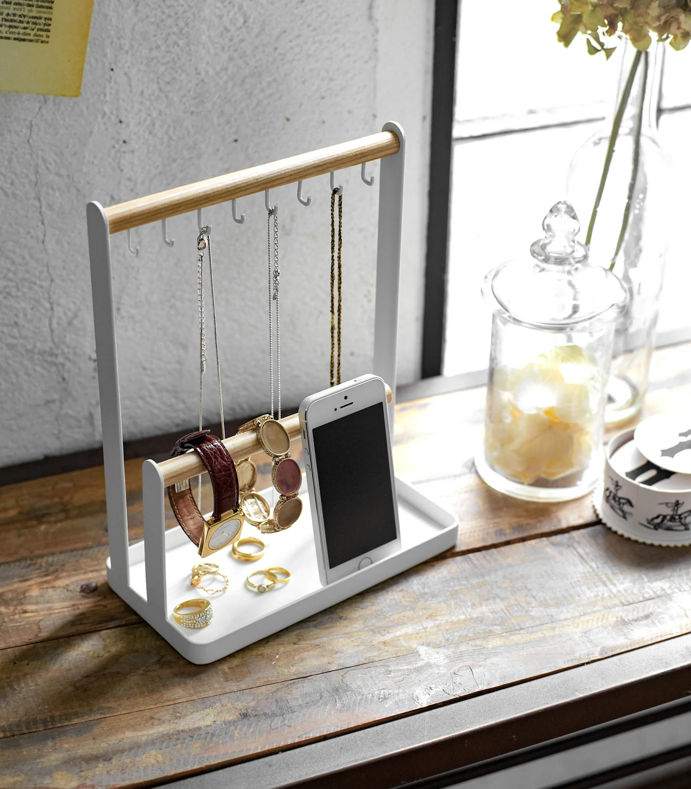 Jewelry + Accessory Display - Steel + Wood - Image 3