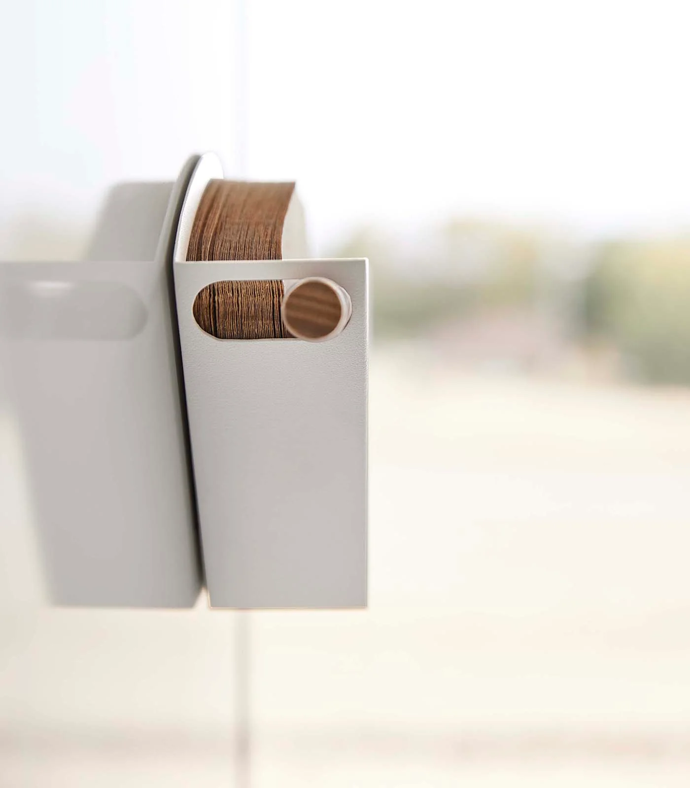 Magnetic Coffee Filter Case - Size 04 - Steel + Wood - Image 6