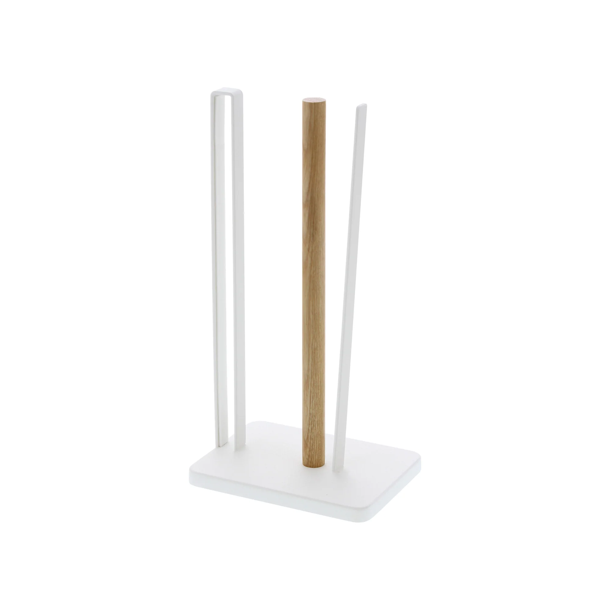 Paper Towel Holder - Steel + Wood - Image 3