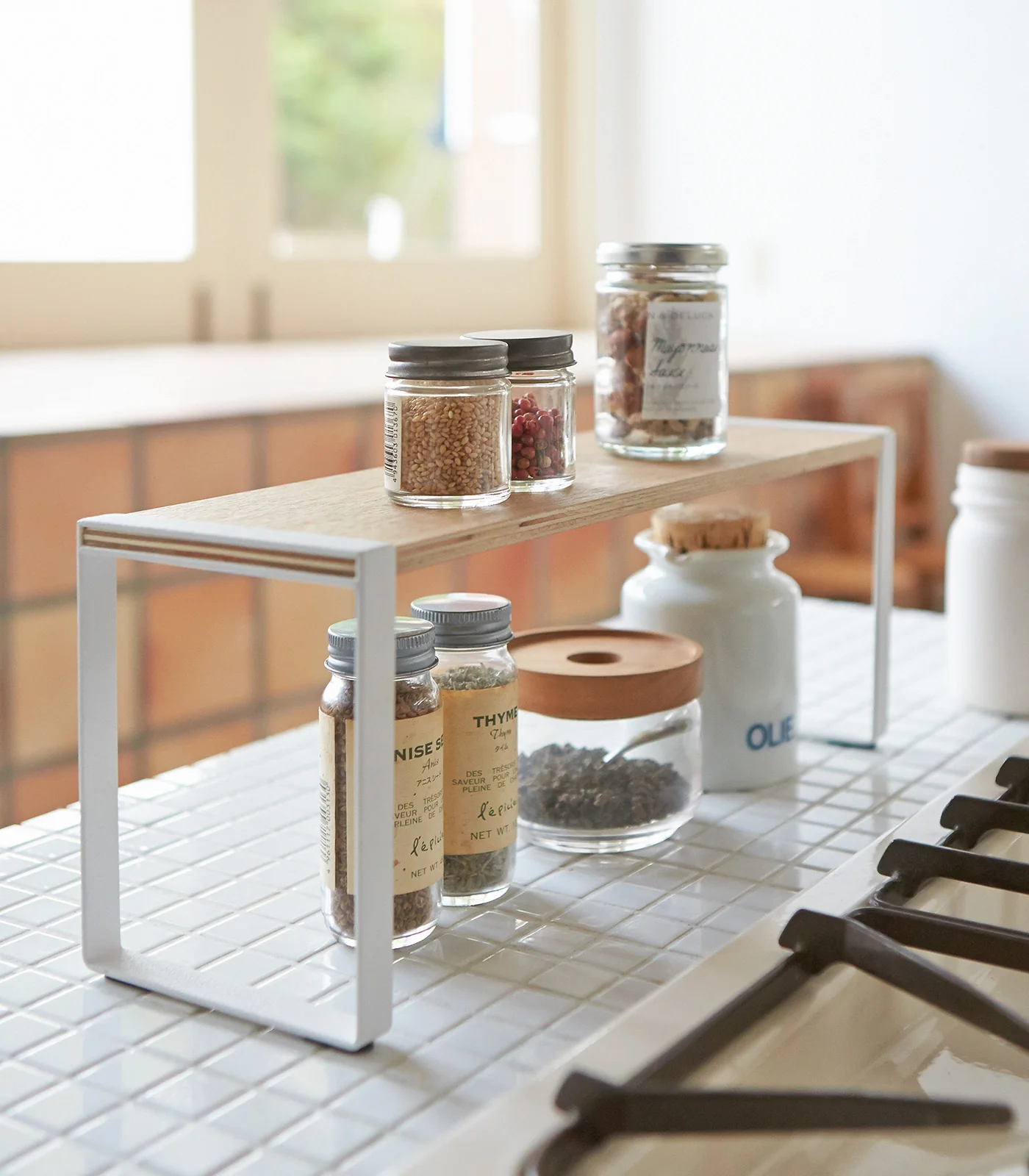Single-Tier Riser - Steel + Wood - Image 3