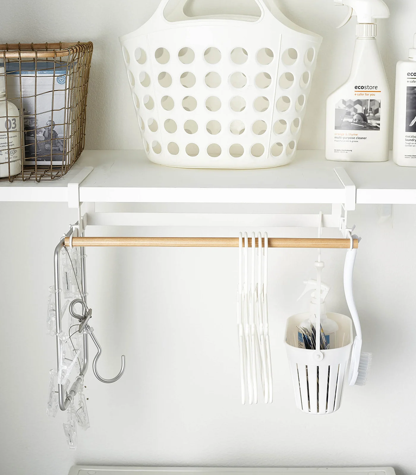 Undershelf Hanger - Steel + Wood - Image 4