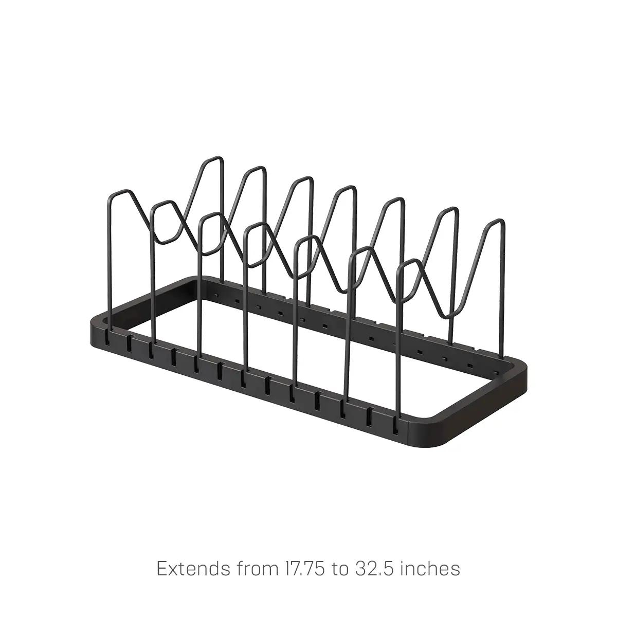 Adjustable Pot Lid Organizer - Steel - Image 20