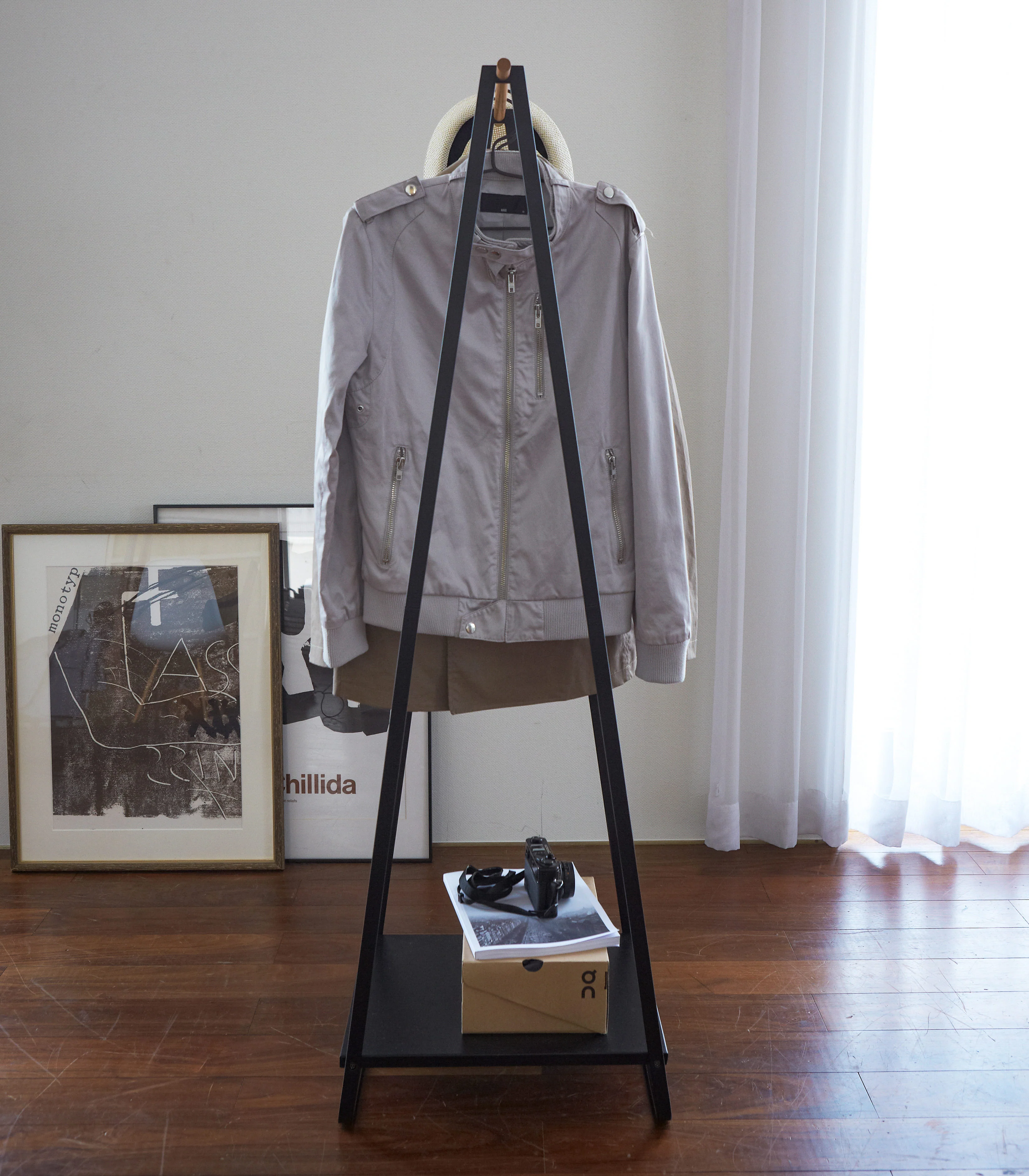 Coat Rack with Shelf (55" H)  - Steel - Image 8
