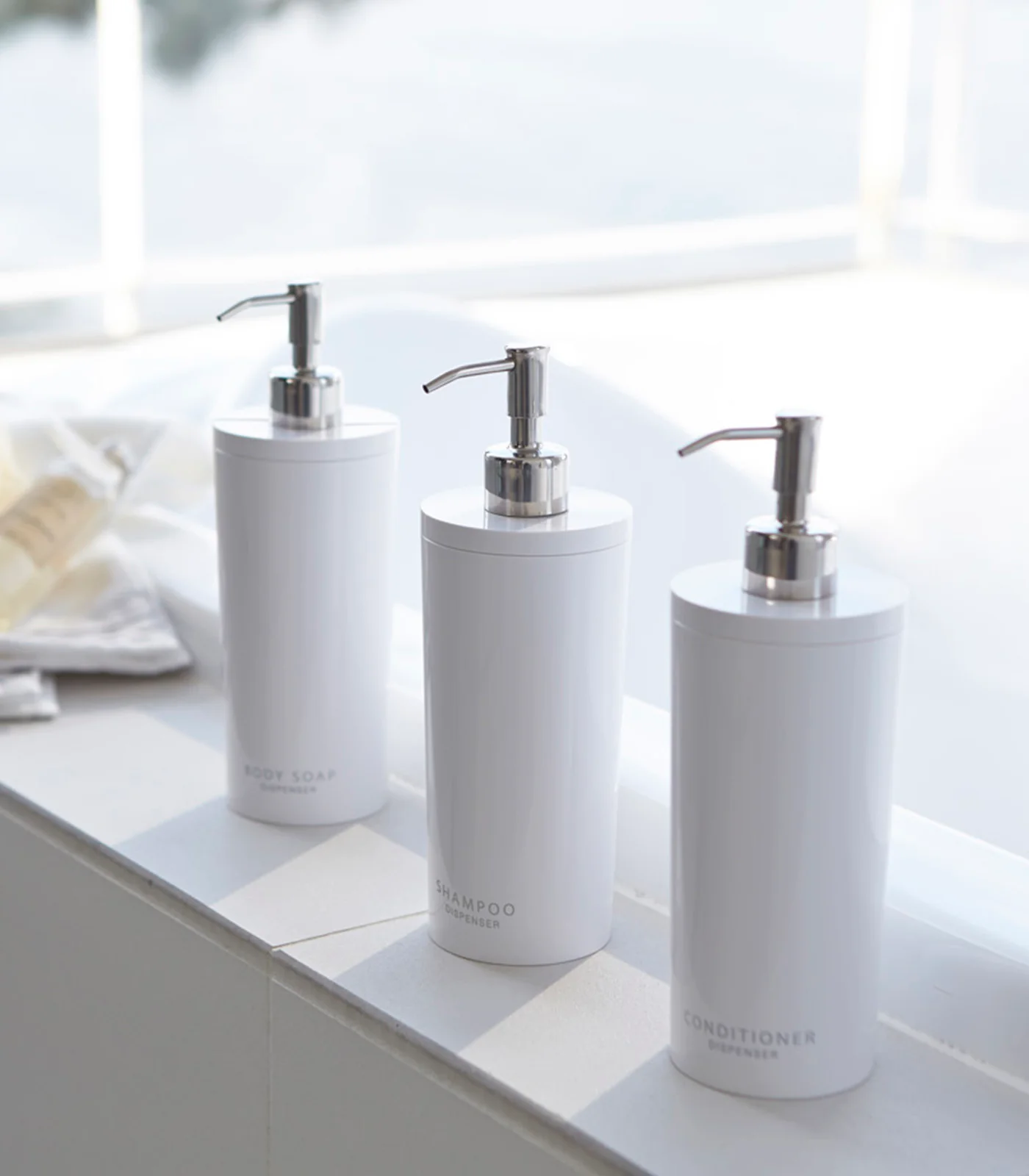 Round Dispenser Bundle - Shampoo, Conditioner, and Body Soap - Image 6