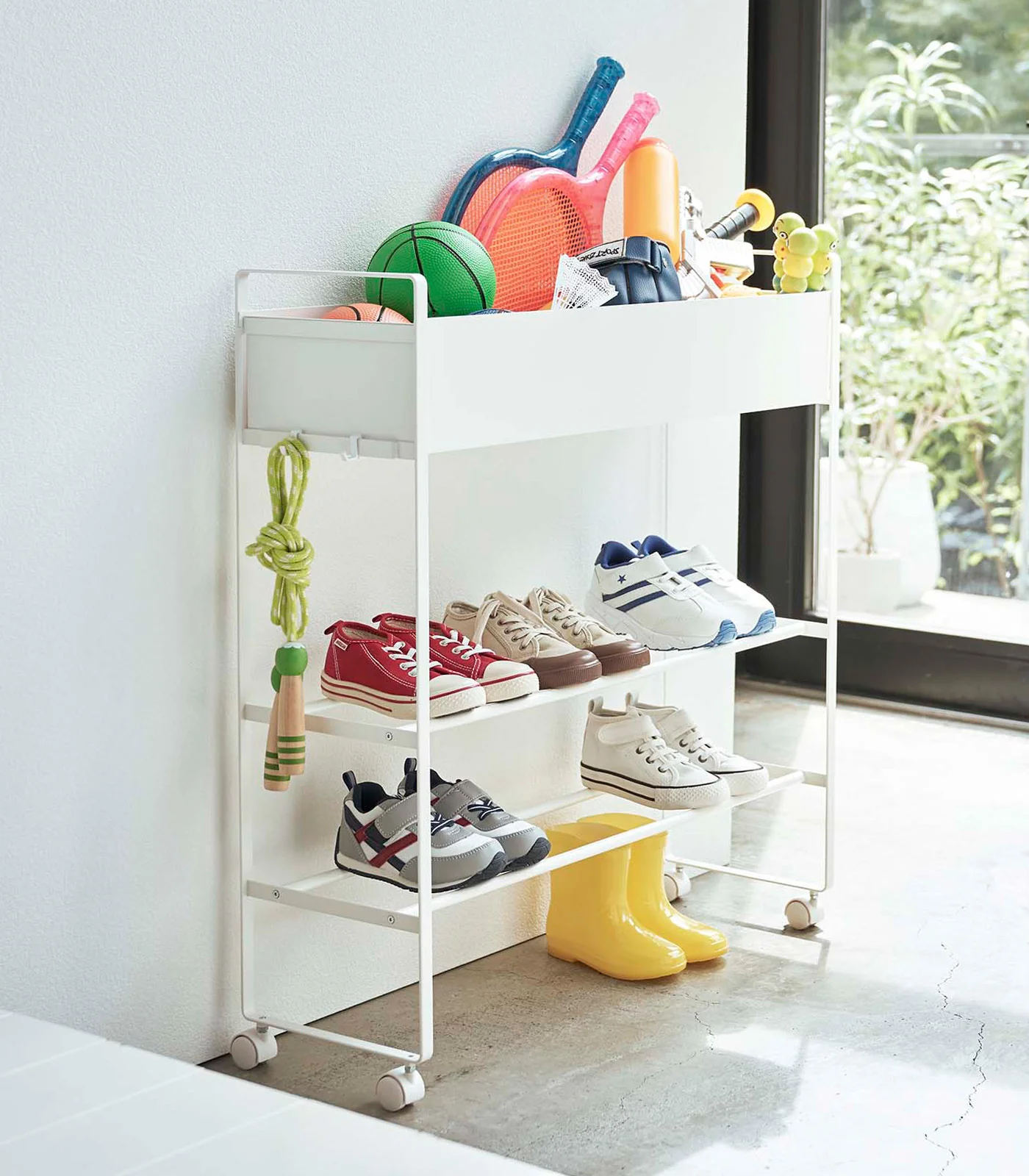 Entryway Storage Cart (29.33" H)  - Steel - Image 3