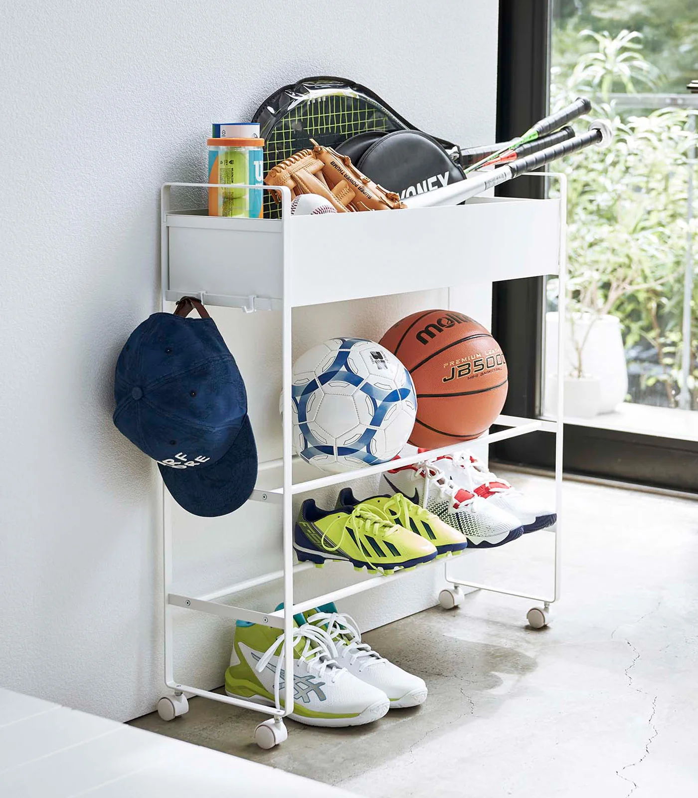 Entryway Storage Cart (29.33" H)  - Steel - Image 4