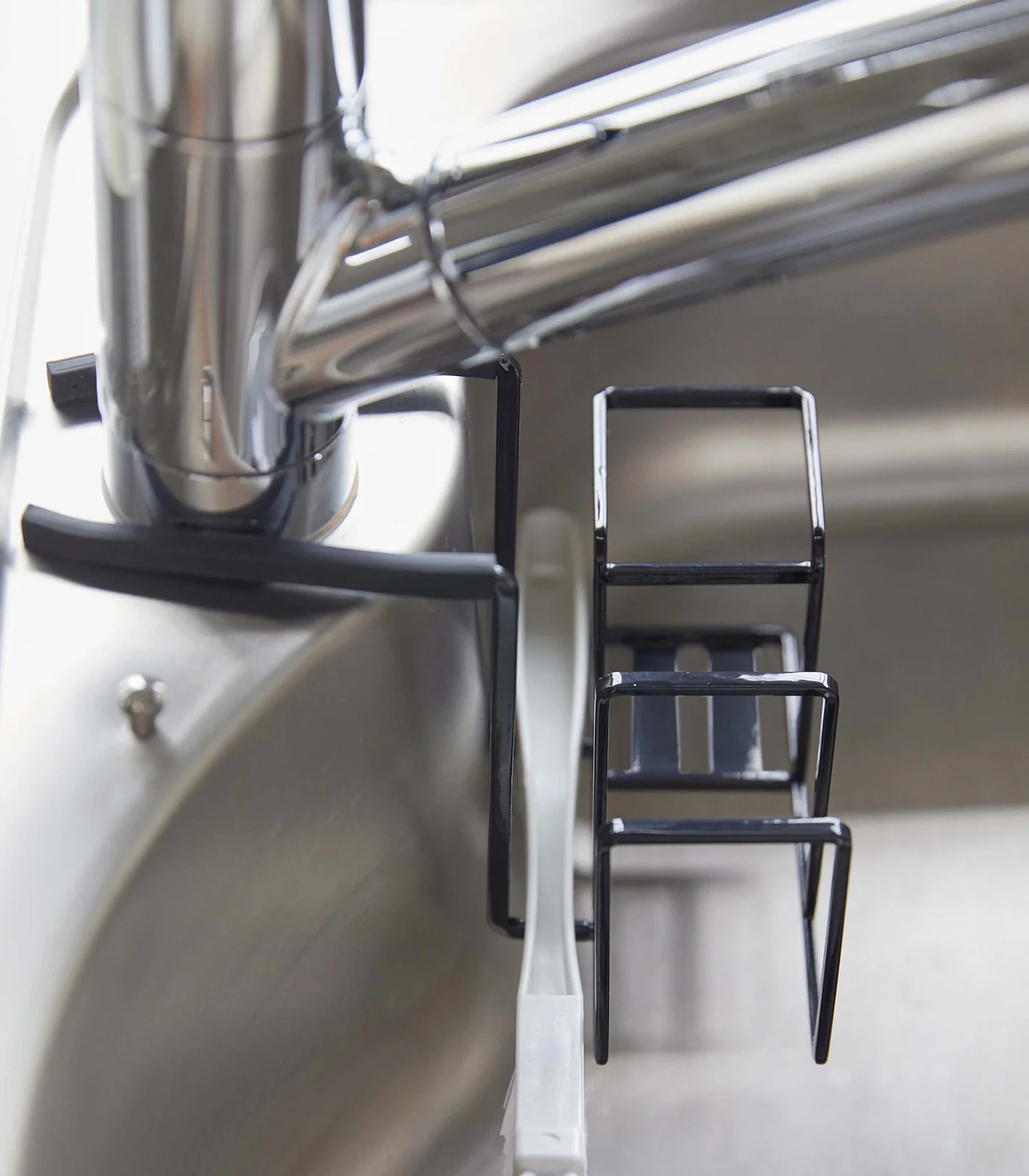 Faucet-Hanging Sponge & Brush Holder - Steel - Image 15
