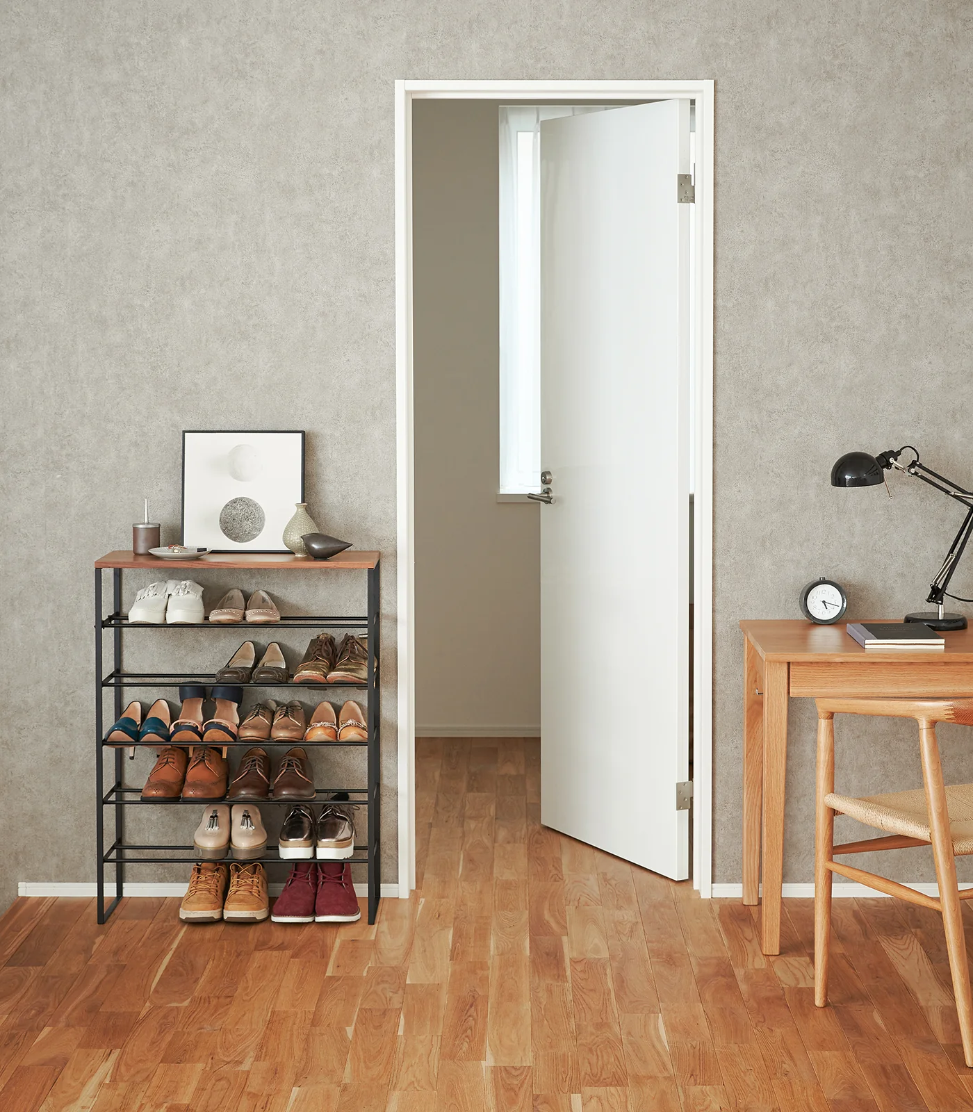 Six-Tier Shoe Rack (34" H) - Steel - Image 10