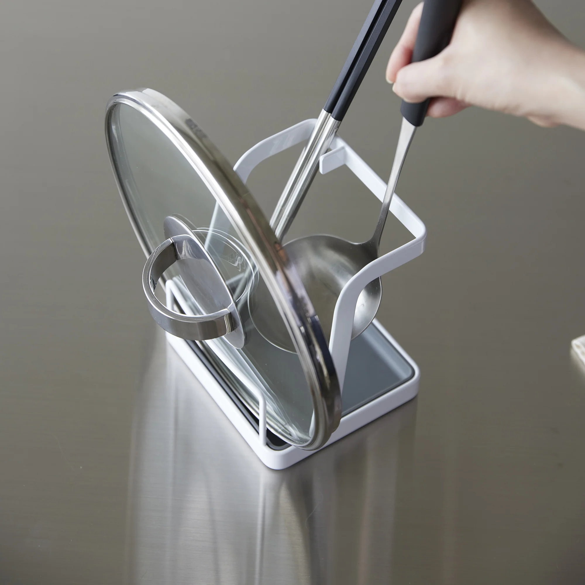 Lid & Ladle Stand - Large - Steel - Image 4