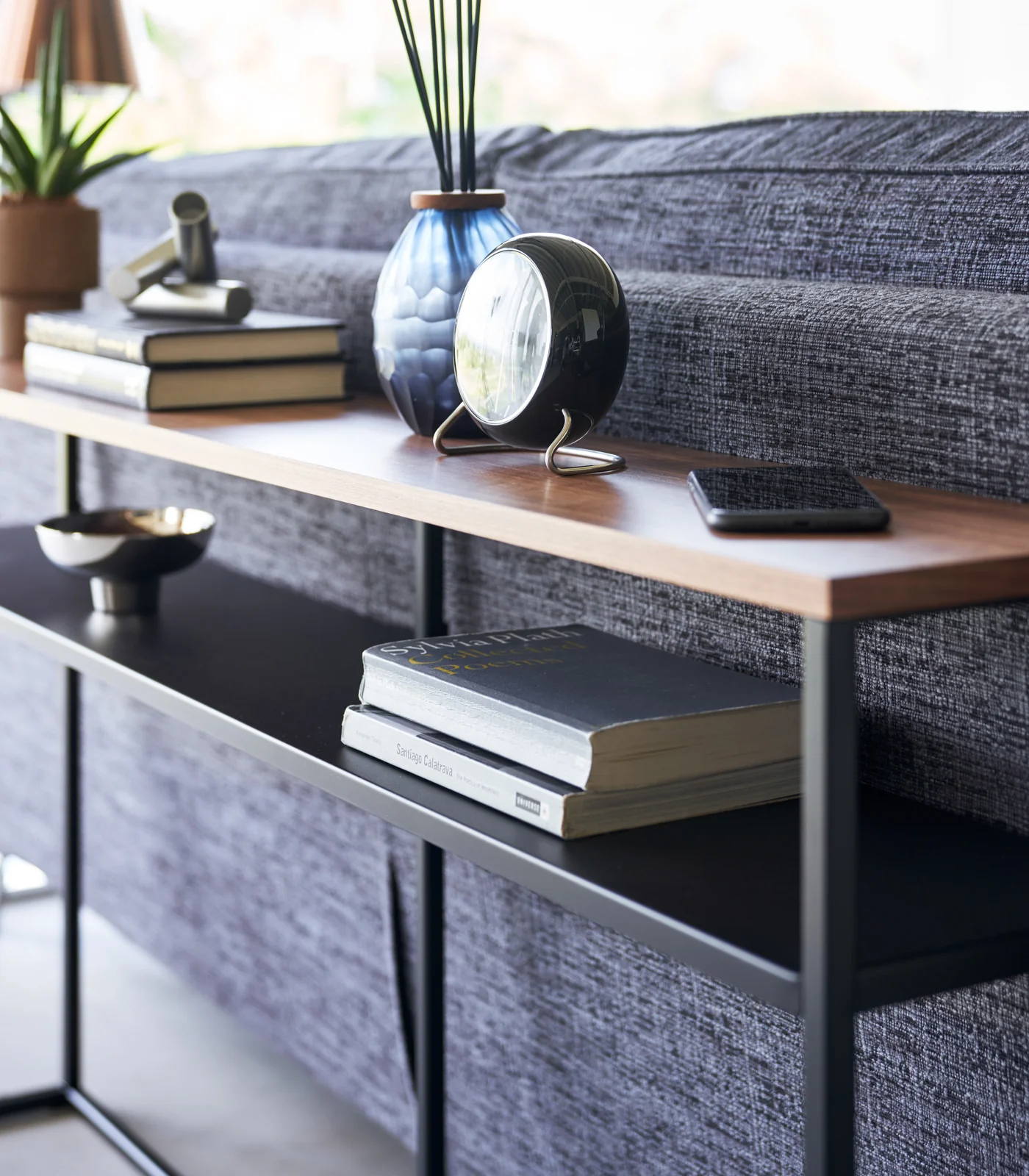 Long Console Table - Steel - Image 12