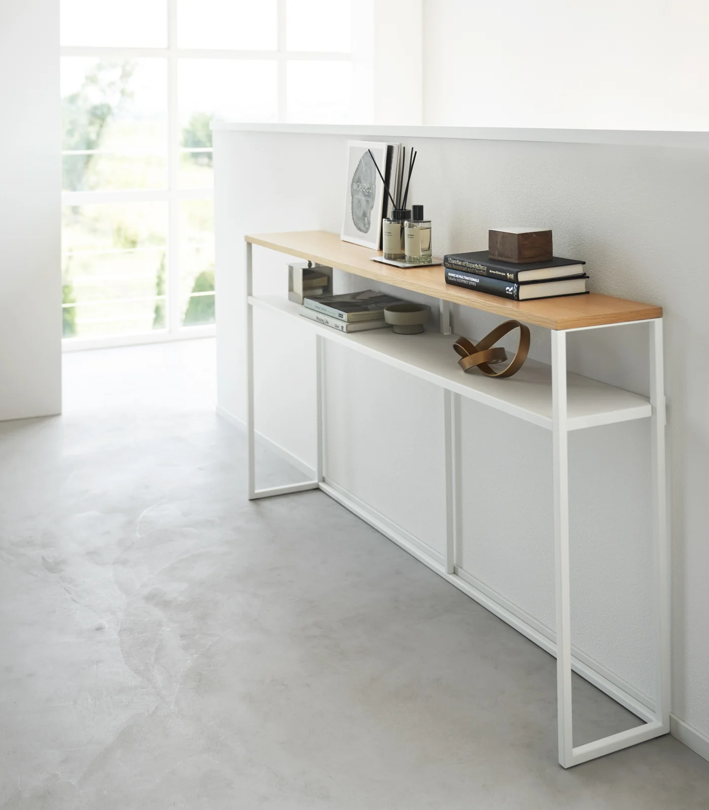Long Console Table - Steel - Image 3
