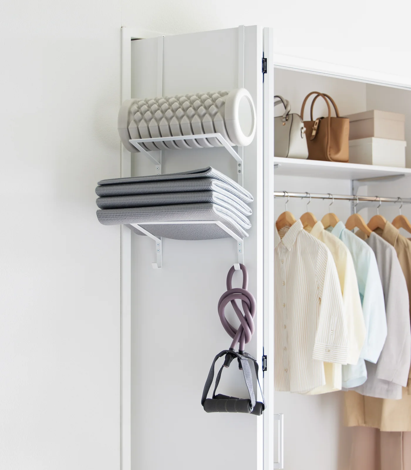 Over-the-Door Fitness Equipment Hanger - Steel - Image 2