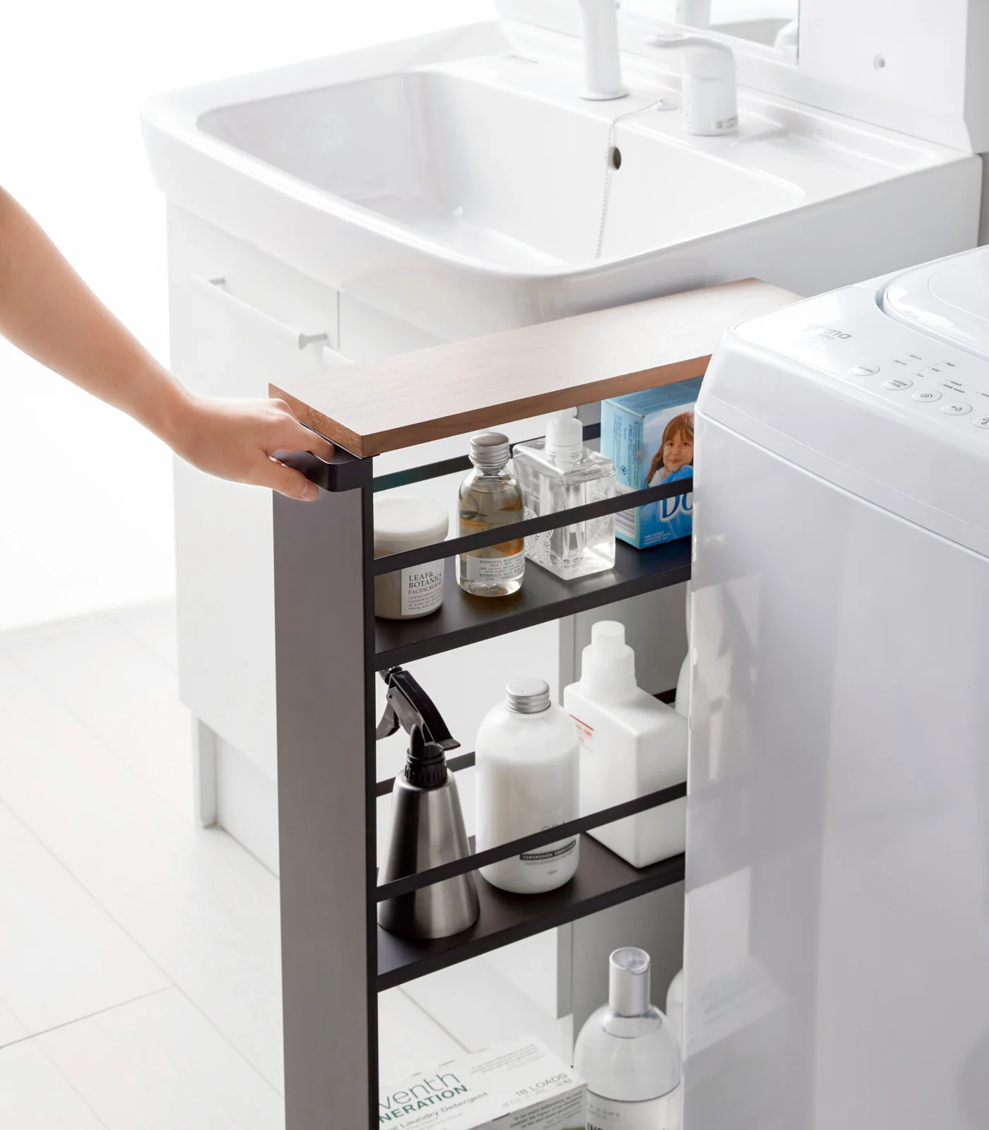 Slim Storage Cart (32" H) - Steel - Image 13