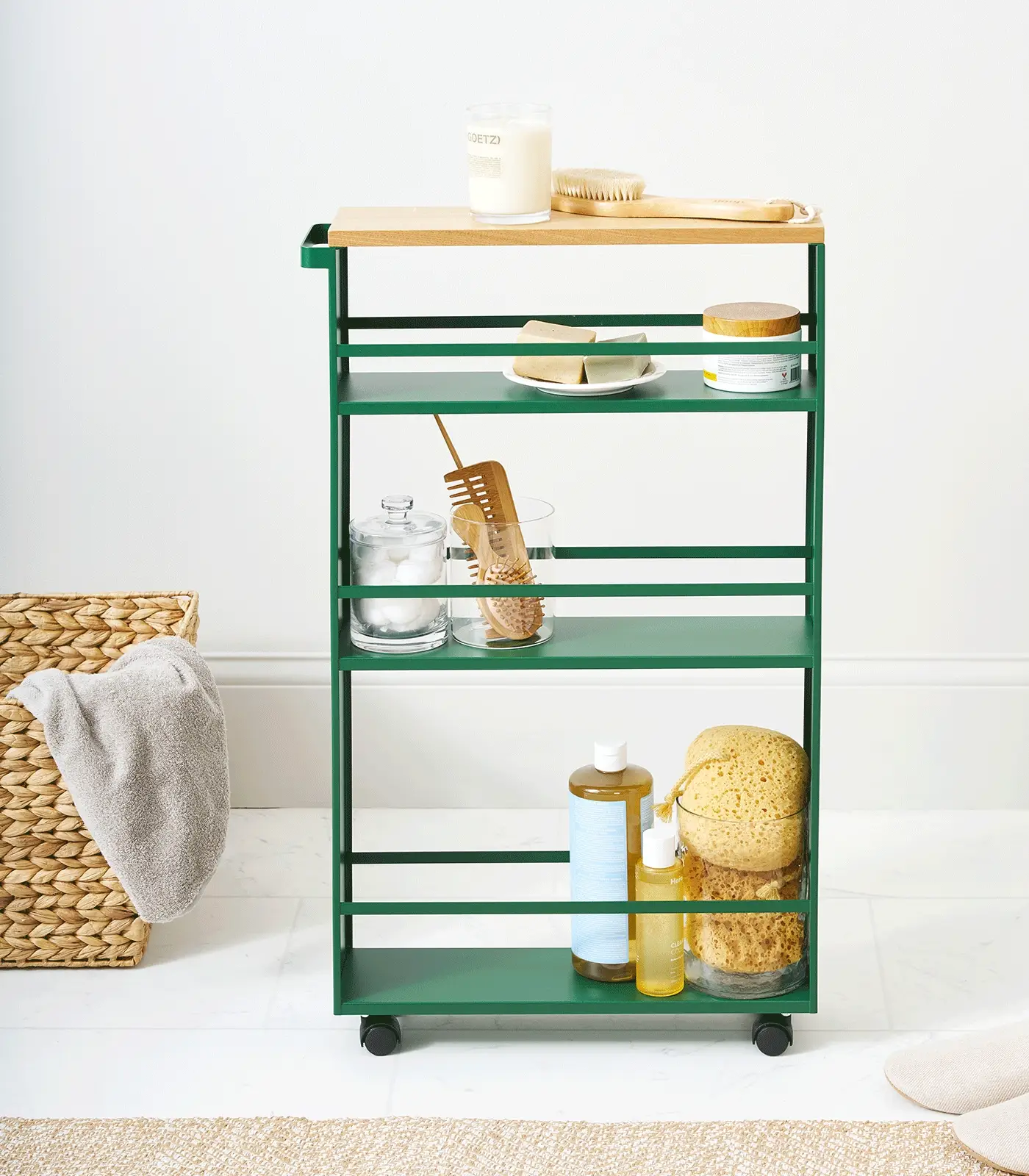 Slim Storage Cart (32" H) - Steel - Image 21