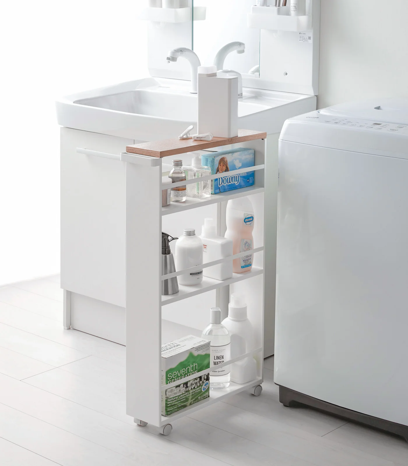 Slim Storage Cart (32" H) - Steel - Image 4