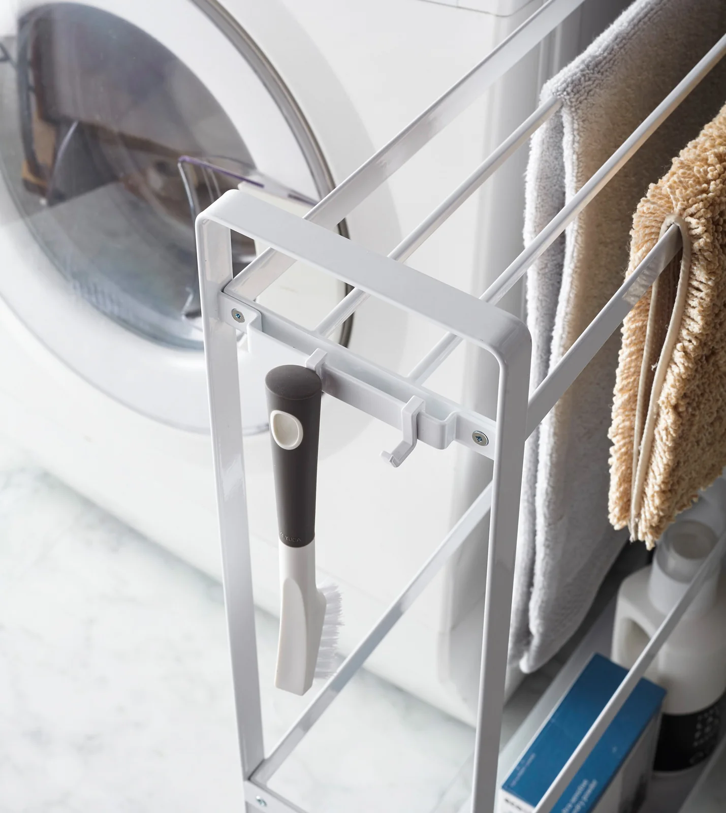 Rolling Towel Rack (33" H) - Steel - Image 3
