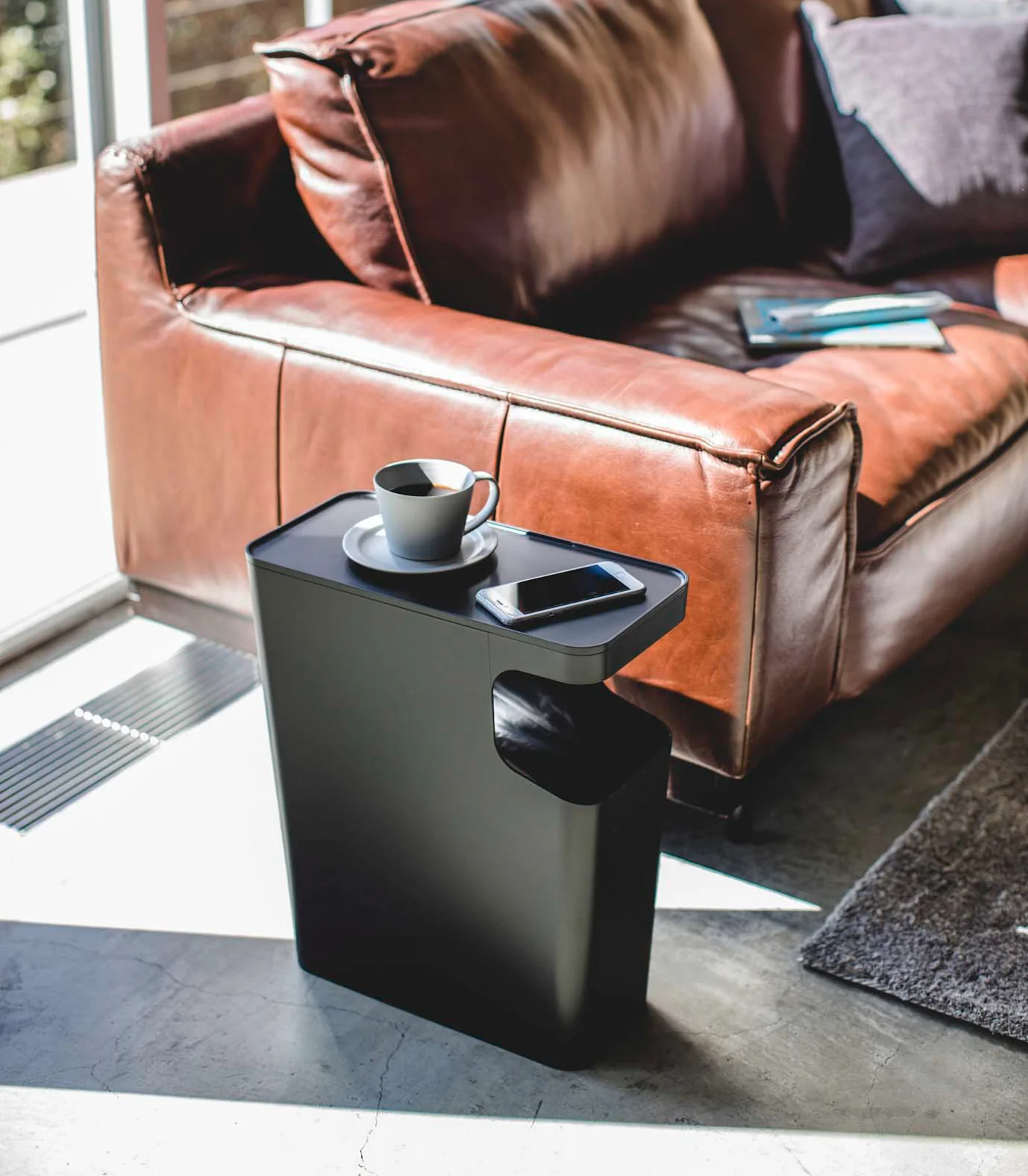 Side Table Trash Can - Image 7