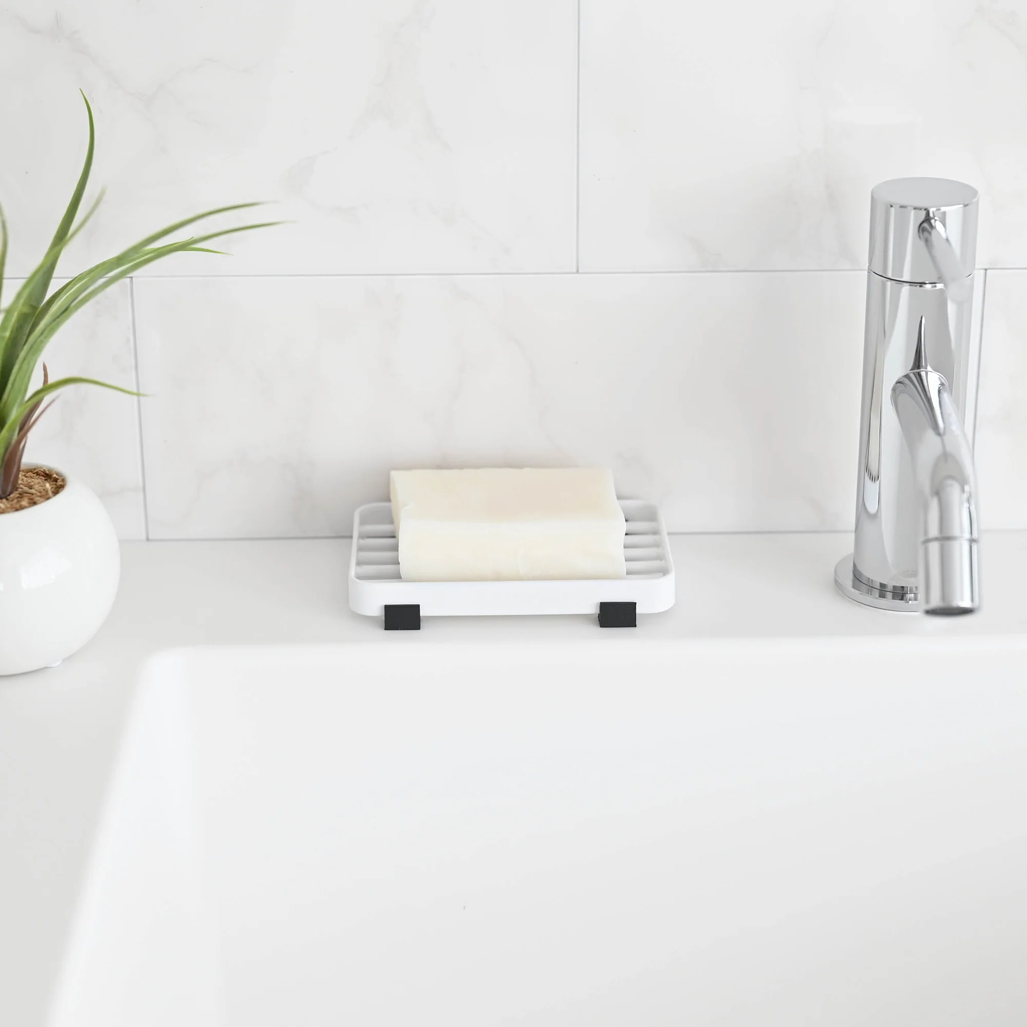 Slotted Soap Tray - Steel - Image 3