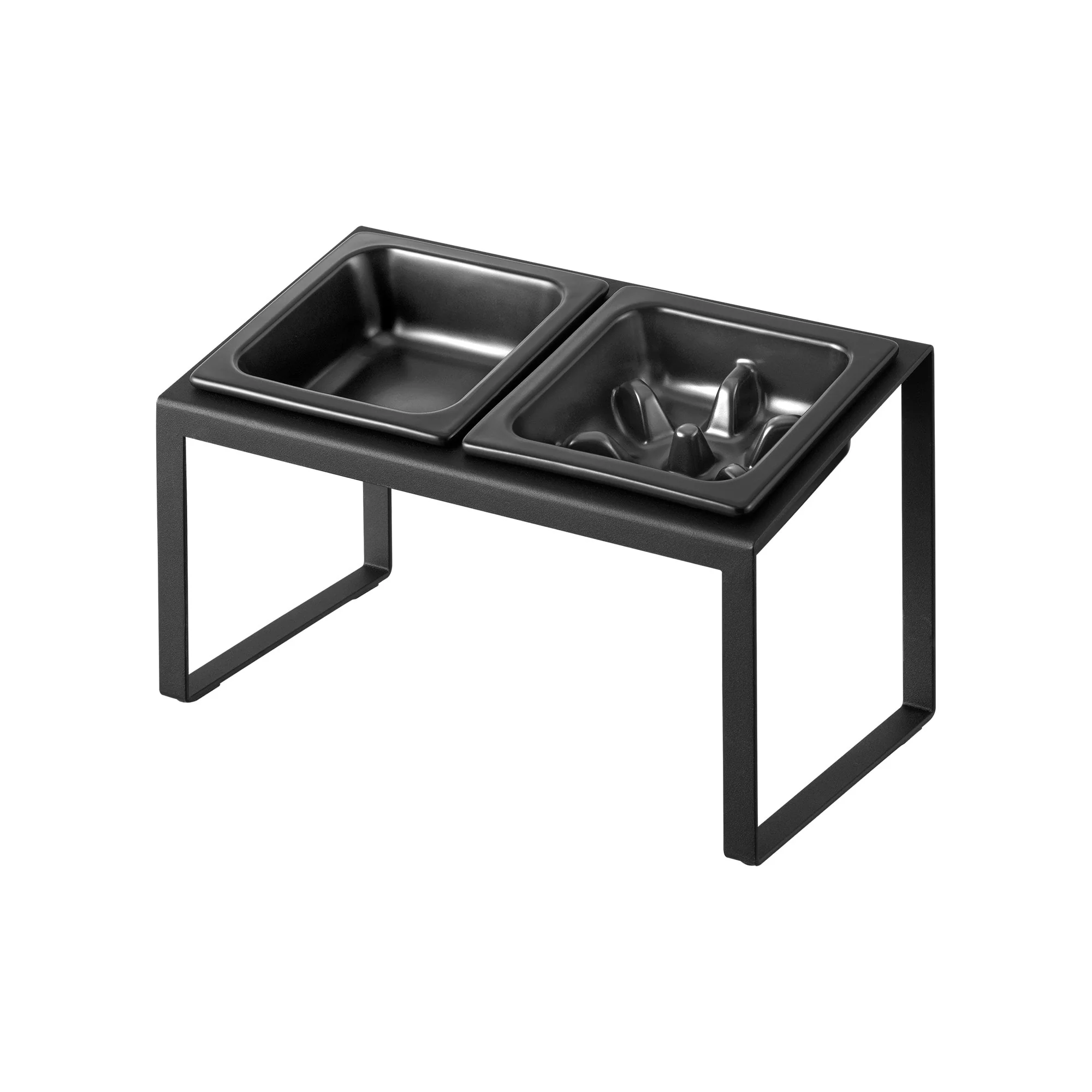 Slow Feeder Pet Bowl - Steel + Ceramic - Image 12