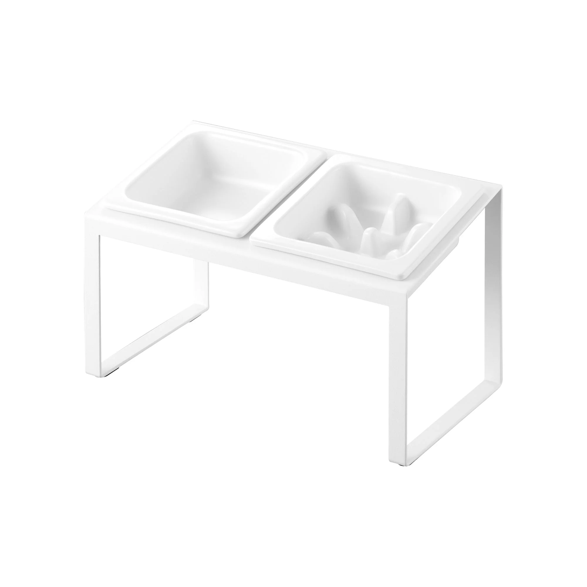 Slow Feeder Pet Bowl - Steel + Ceramic - Image 6