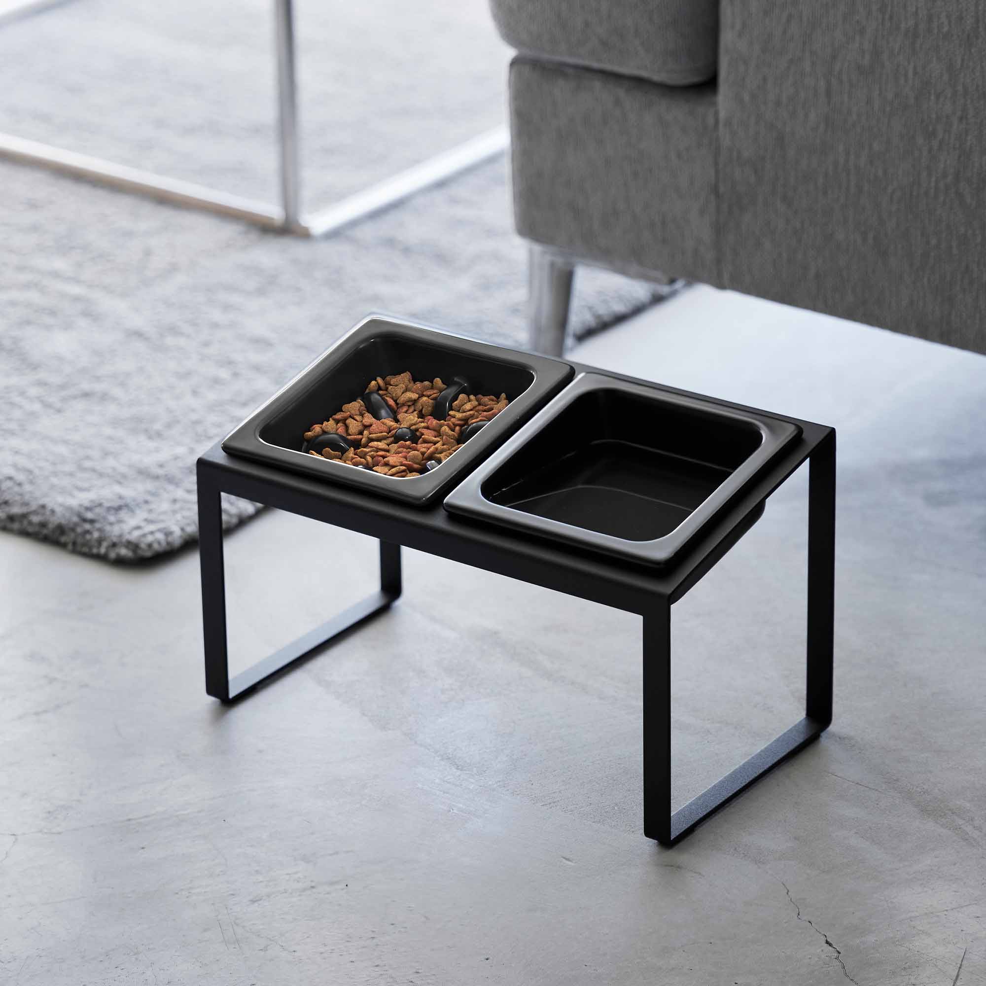 Slow Feeder Pet Bowl - Steel + Ceramic - Image 8