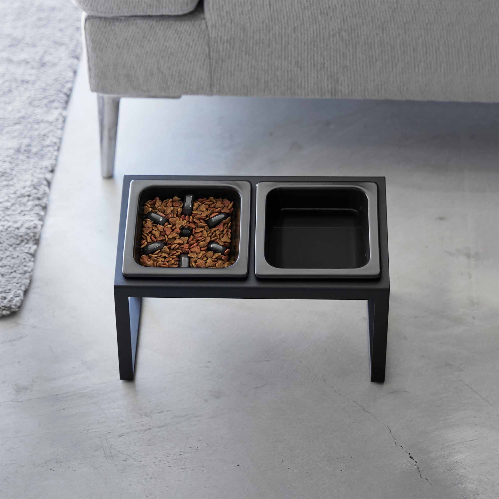 Slow Feeder Pet Bowl - Steel + Ceramic - Image 9