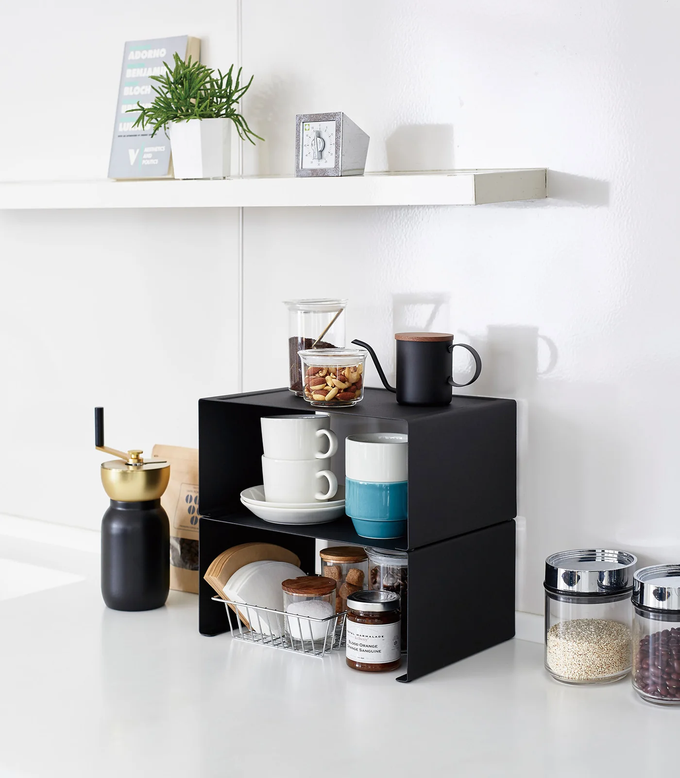 Stackable Countertop Shelf - Two Sizes - Steel - Image 29