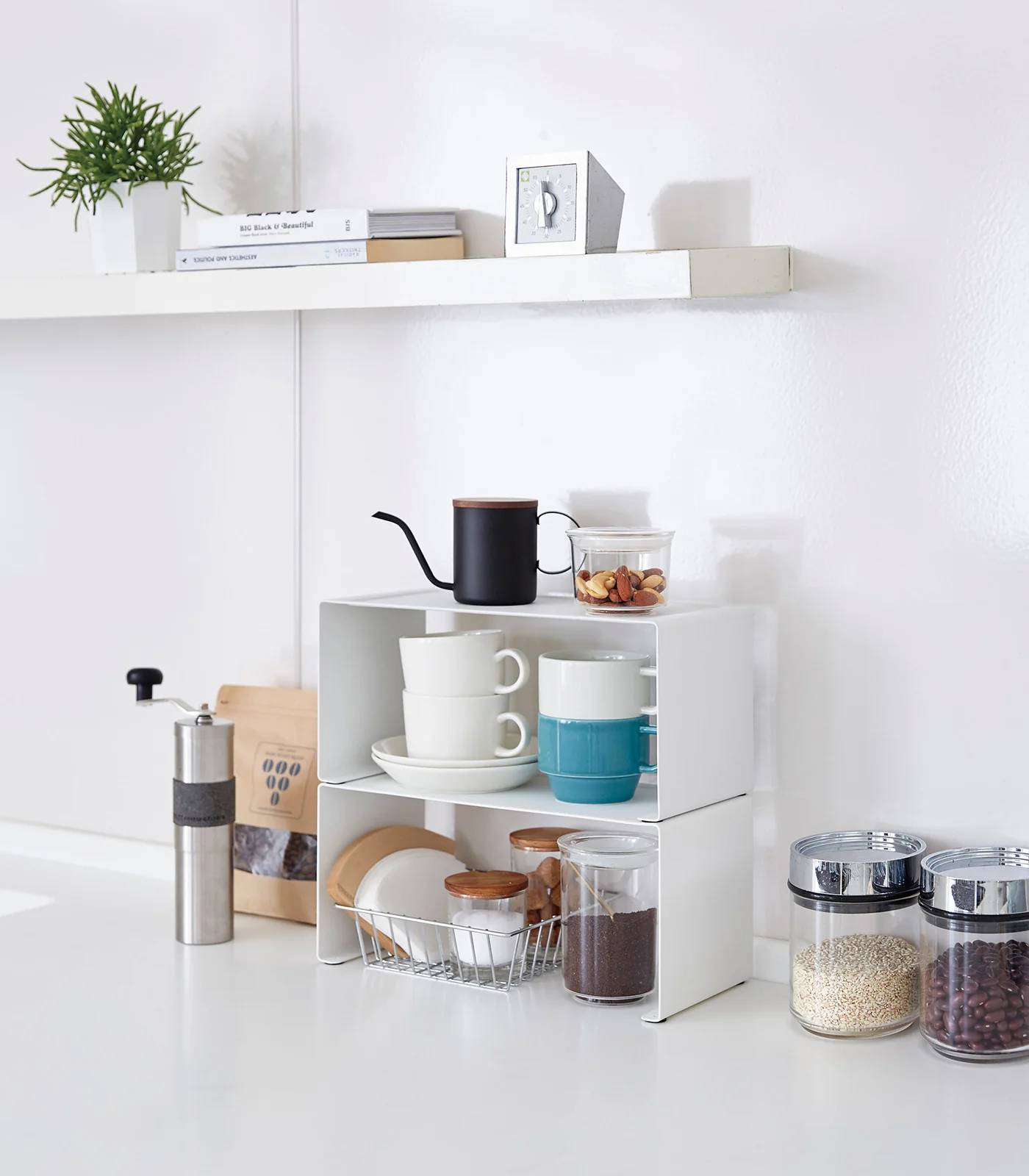 Stackable Countertop Shelf - Two Sizes - Steel - Image 3