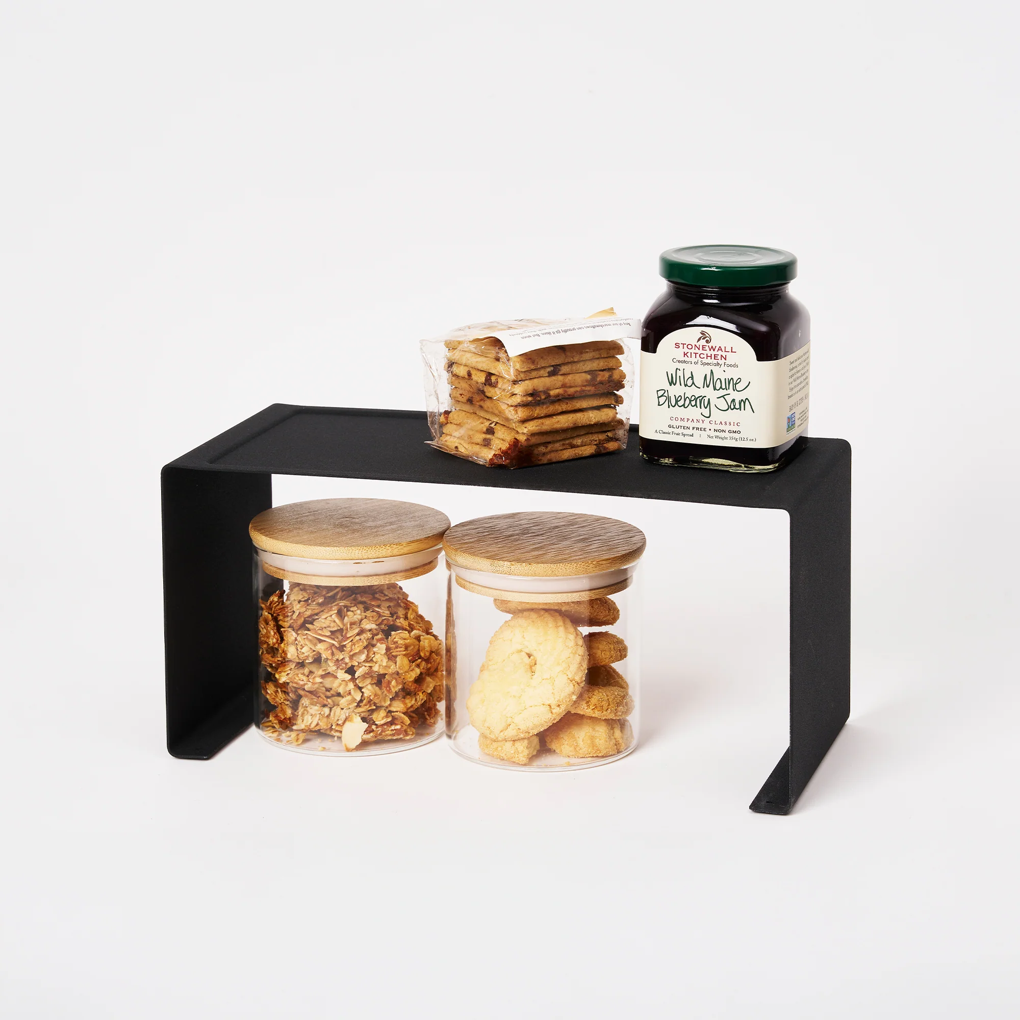 Stackable Countertop Shelf - Two Sizes - Steel - Image 9