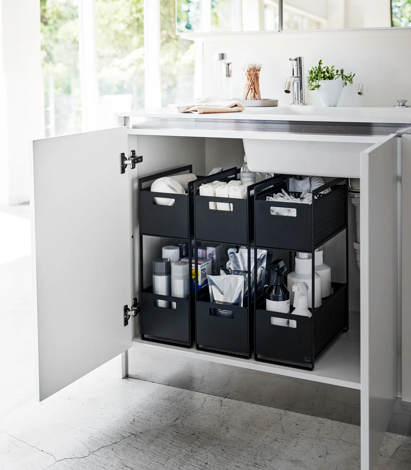 Two-Tier Cabinet Storage Basket - Image 12