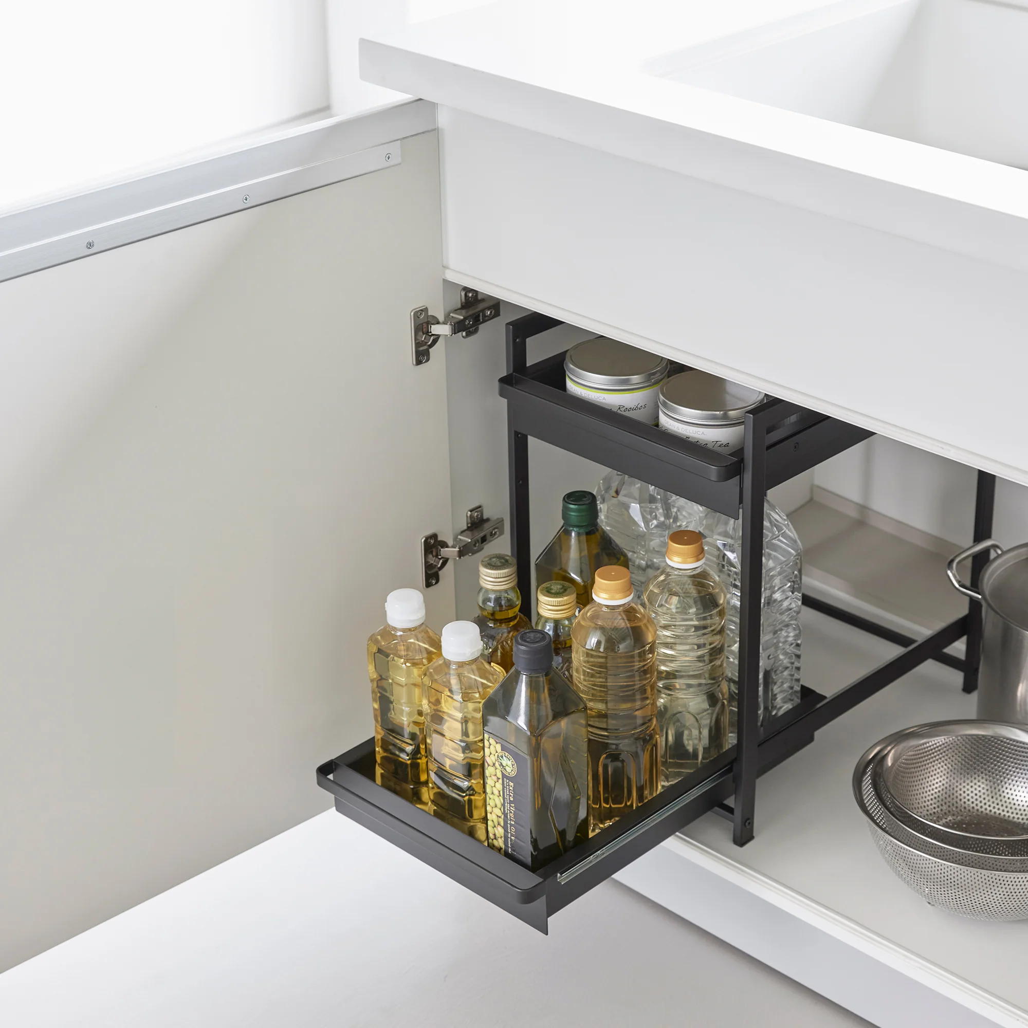 Two-Tier Pull-Out Shelf - Steel - Image 12